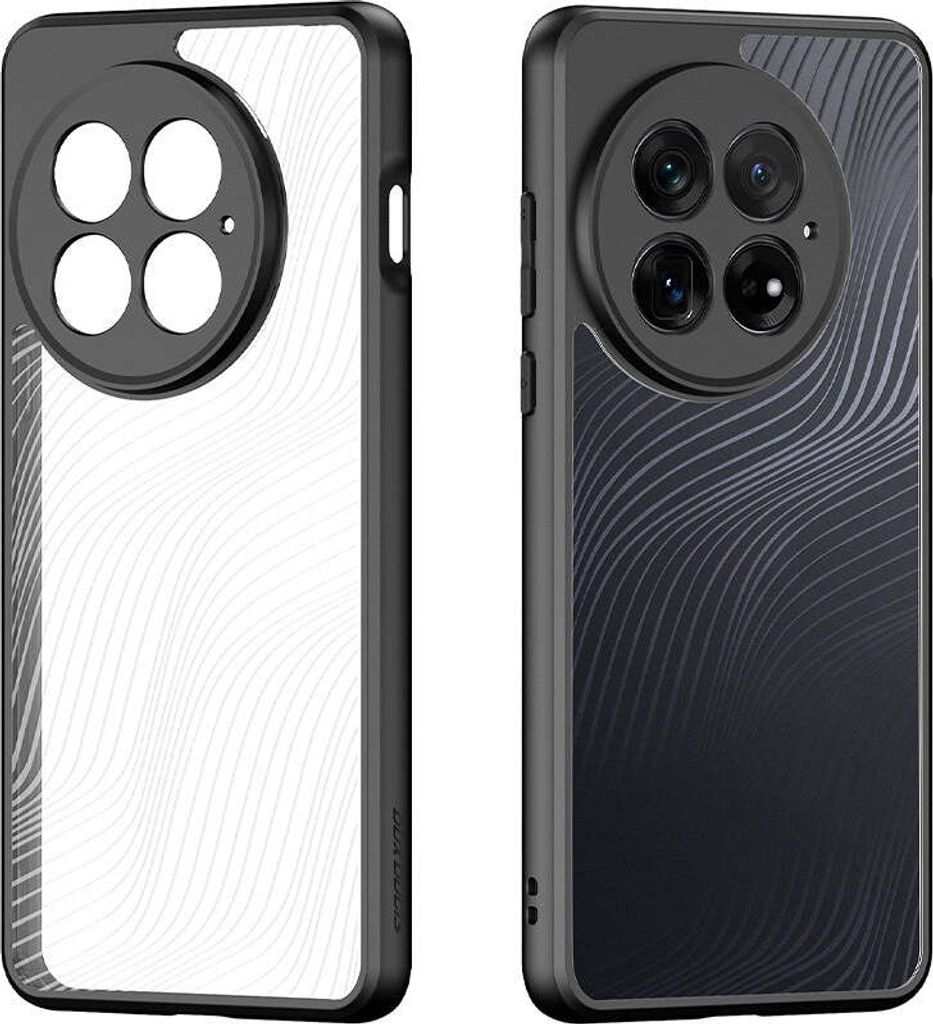 OnePlus 13 Hülle - Dux Ducis Aimo Series - Transparent TPU Back Cover - Schwarz