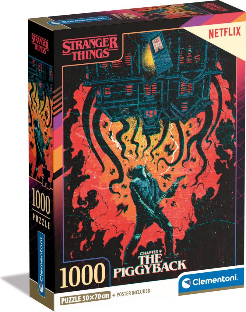 Stranger Things Puzzle Chapter 9 The Piggyback  (1000 Produktbild 