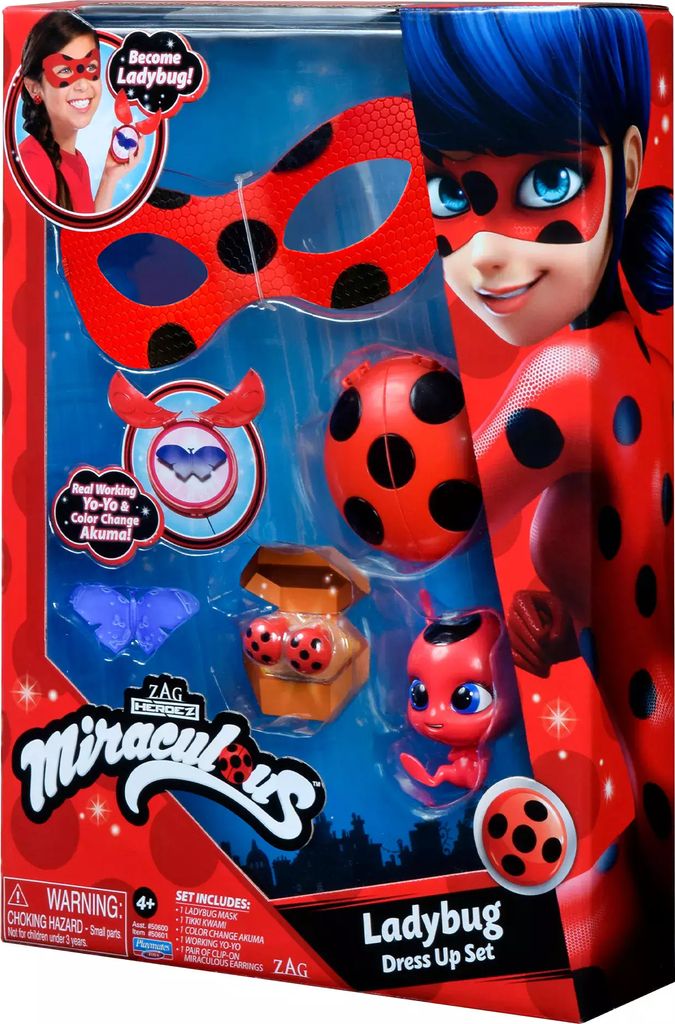 Miracle : coccinelle et chat noir - masque de coccinelle Image du produit 
