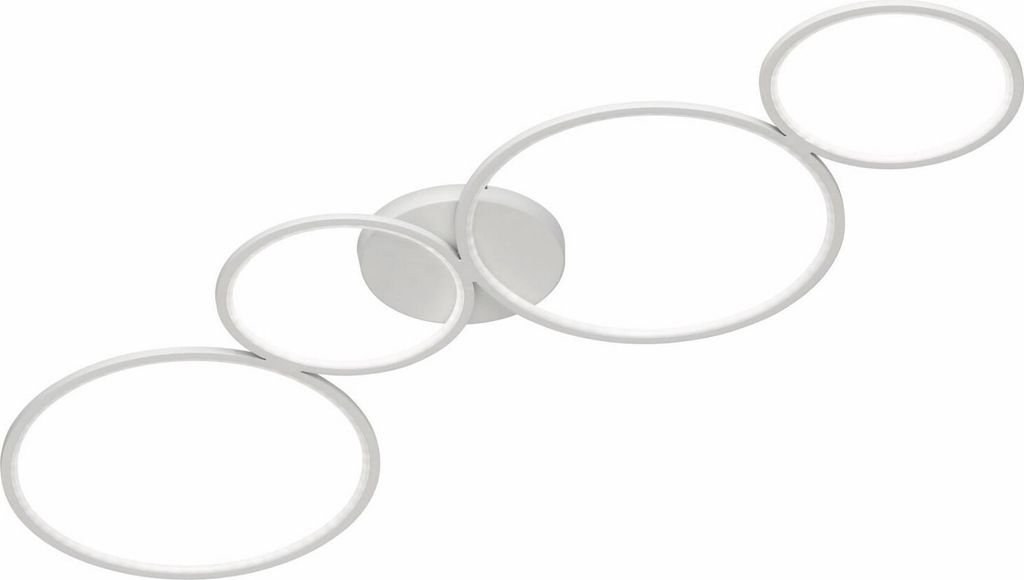 Trio Rondo LED plafonnier 37W dimmable blanc mat blanc Image du produit 