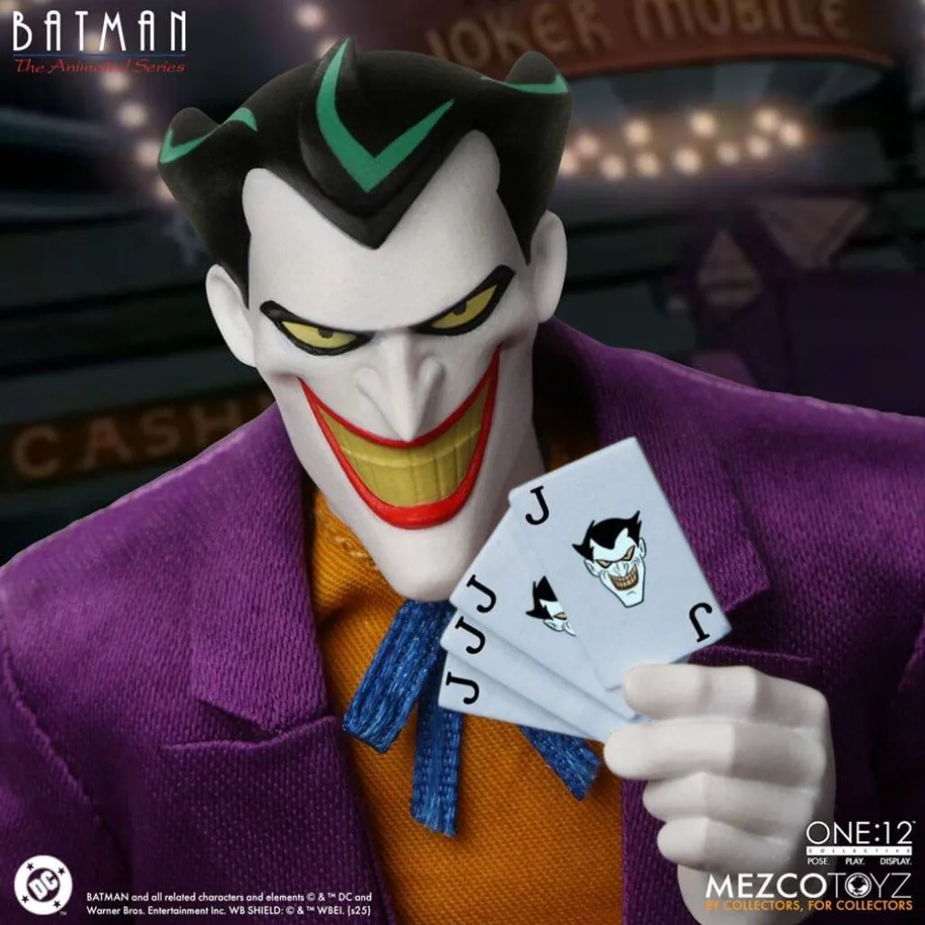 Figurine de collection Le Joker Batman Animated Series 17 cm échelle 1/12 - 2