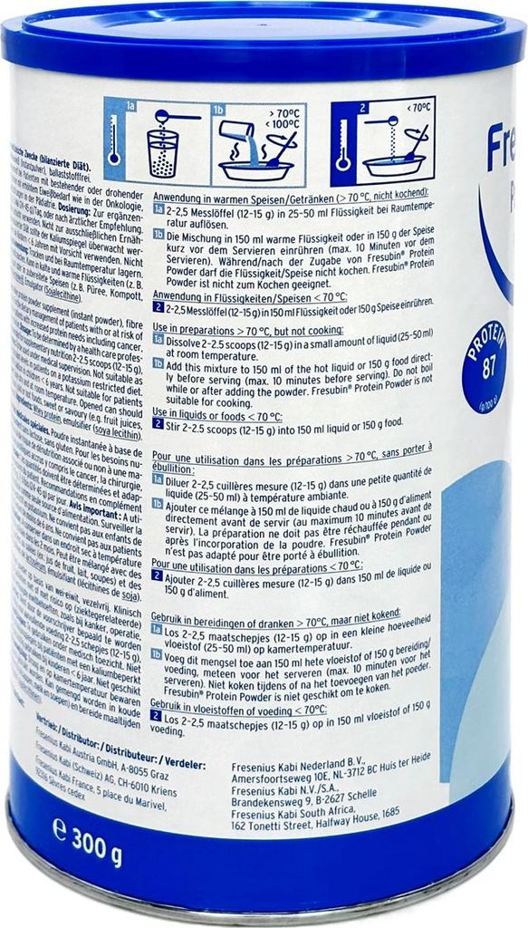 Fresenius Kabi Fresubin Proteinov prek bez laktzy a lepku Obrázek produktu 