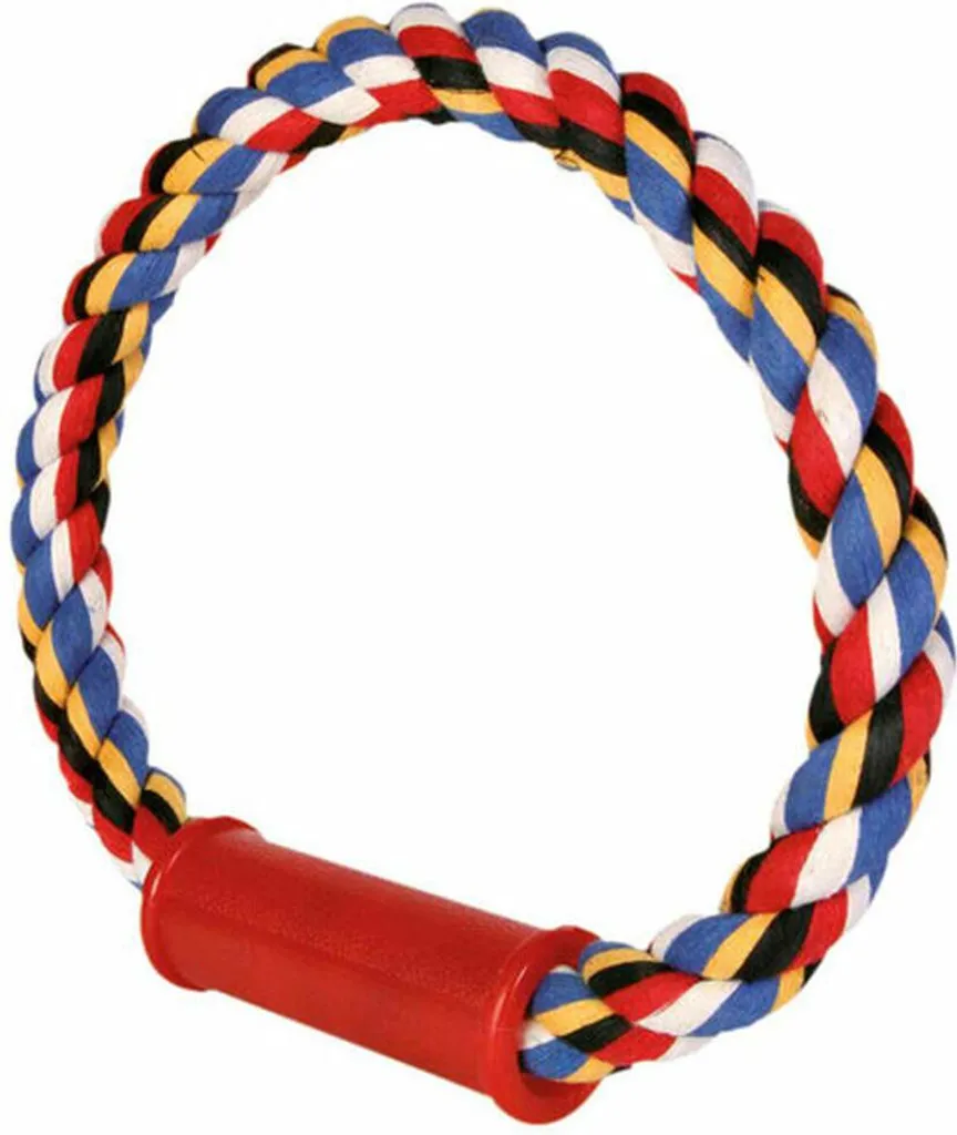 Anello in Corda Tauring 30cm: Gioco Resistente per Pappagalli e Uccelli - 4