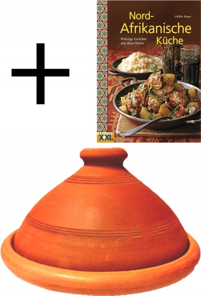 sada 2 kusov, ORIGINÁLNY Tajine Tuareg Ø 26 cm + kuchárska Obrázok produktu 
