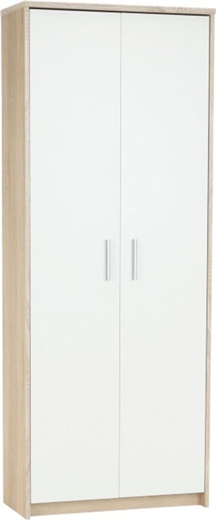 Kondela Regalschrank Johann 2 Neu 05 - Dub-Sonoma / Weiß