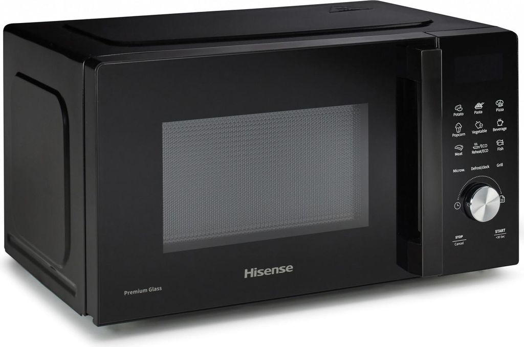 Hisense H20MOBSD1HG Mikrowelle mit Grill 20 Liter, 25,5 cm Drehteller, 742799