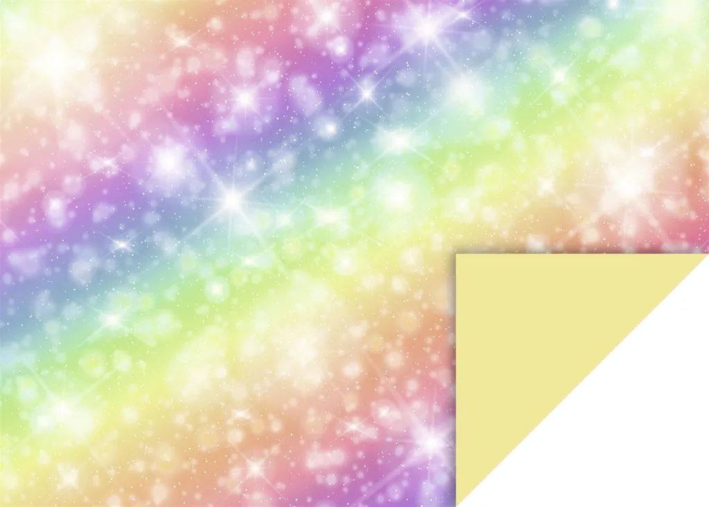 Carton Heyda Magic Rainbow 50x70 Multicolore pour Projets Artistiques