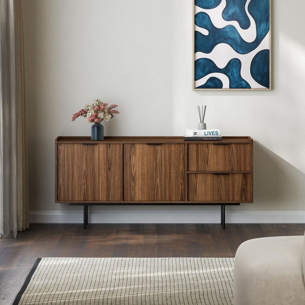 BEAUTYSOFA | Kommode EVRON 150 cm, Sideboard mit 2 Produktbild 