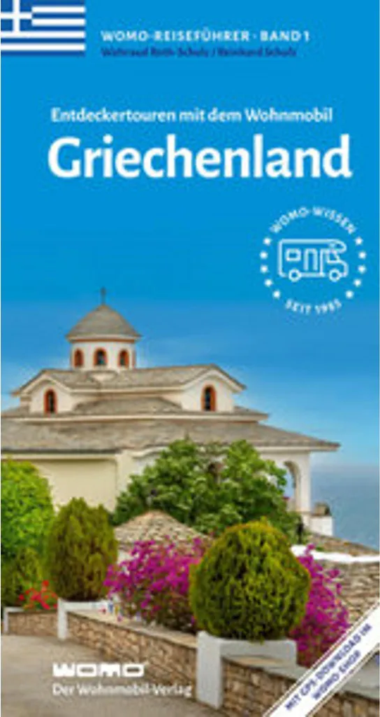 Itinéraires Grèce camping-car : guide Entdeckertouren avec cartes GPS