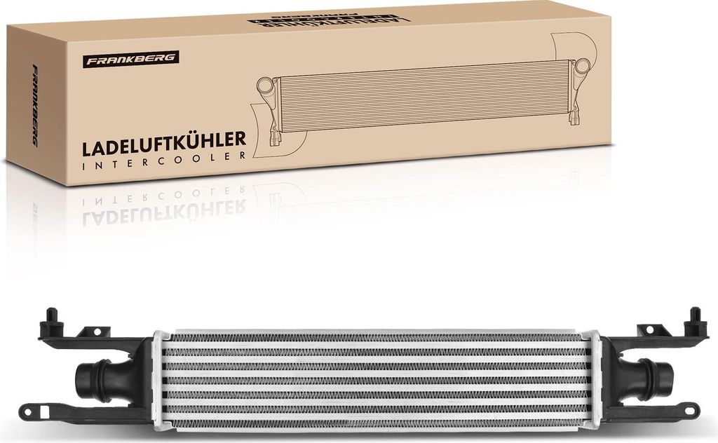 Frankberg 1x Ladeluftkühler Turbokühler für Opel Corsa D S07 2006-2014 1.3L