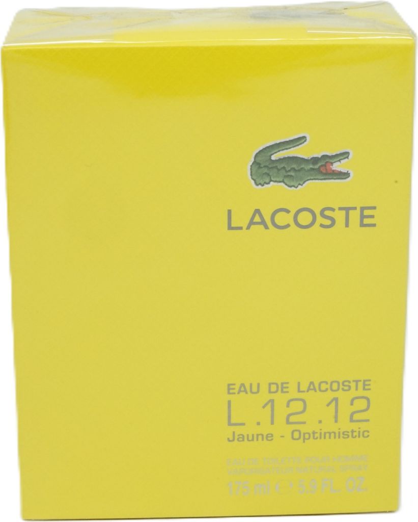 Lacoste L.12.12 Jaune-Optimistic Eau de Toilette pour Homme Produktbild 