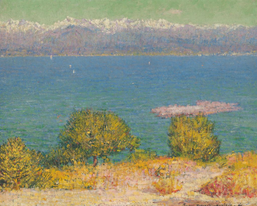 John Peter Russell Kunstdruck Bild - Landschaft, Antibes, Die Bucht Von Nizza, 1891 (40 x 50 cm)