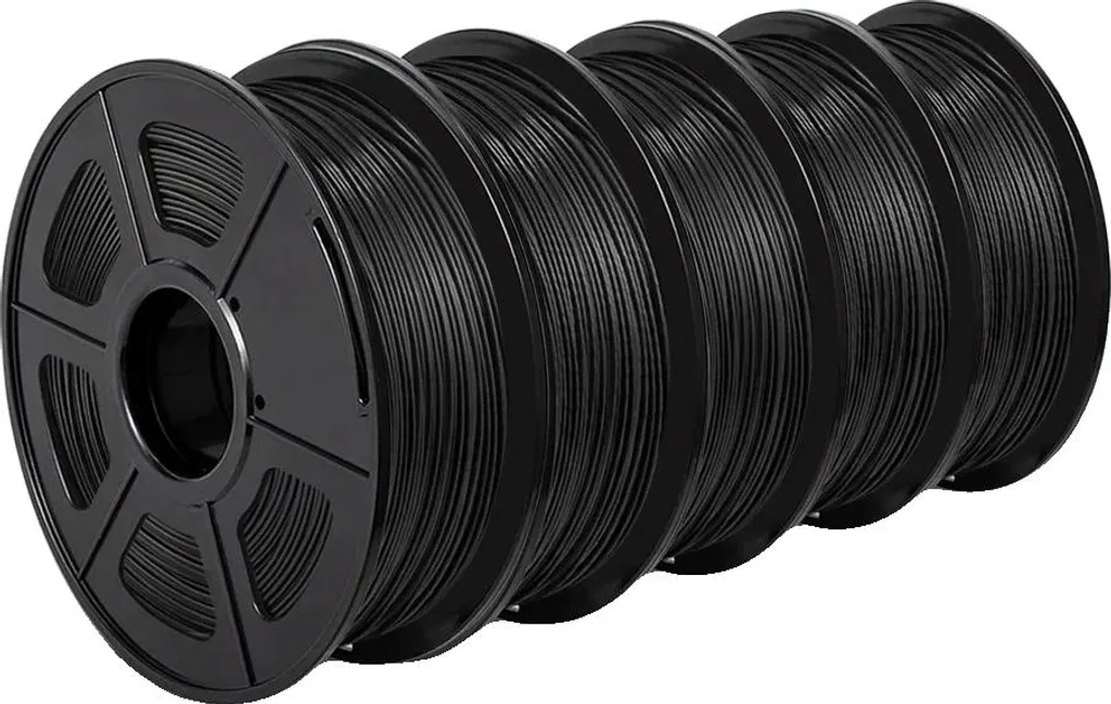 Filamento Industriale PLA-5BK Seta Nero 5KG - Alta Efficienza