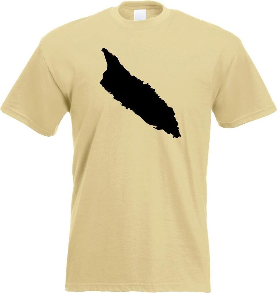 Kiwistar - T-Shirt - Khaki - Niederlande - Aruba Herren Funshirt Bedruckt Design Sprüche Spruch Motive - mit Motiv Bedruckt - Funshirt Design - Sp...