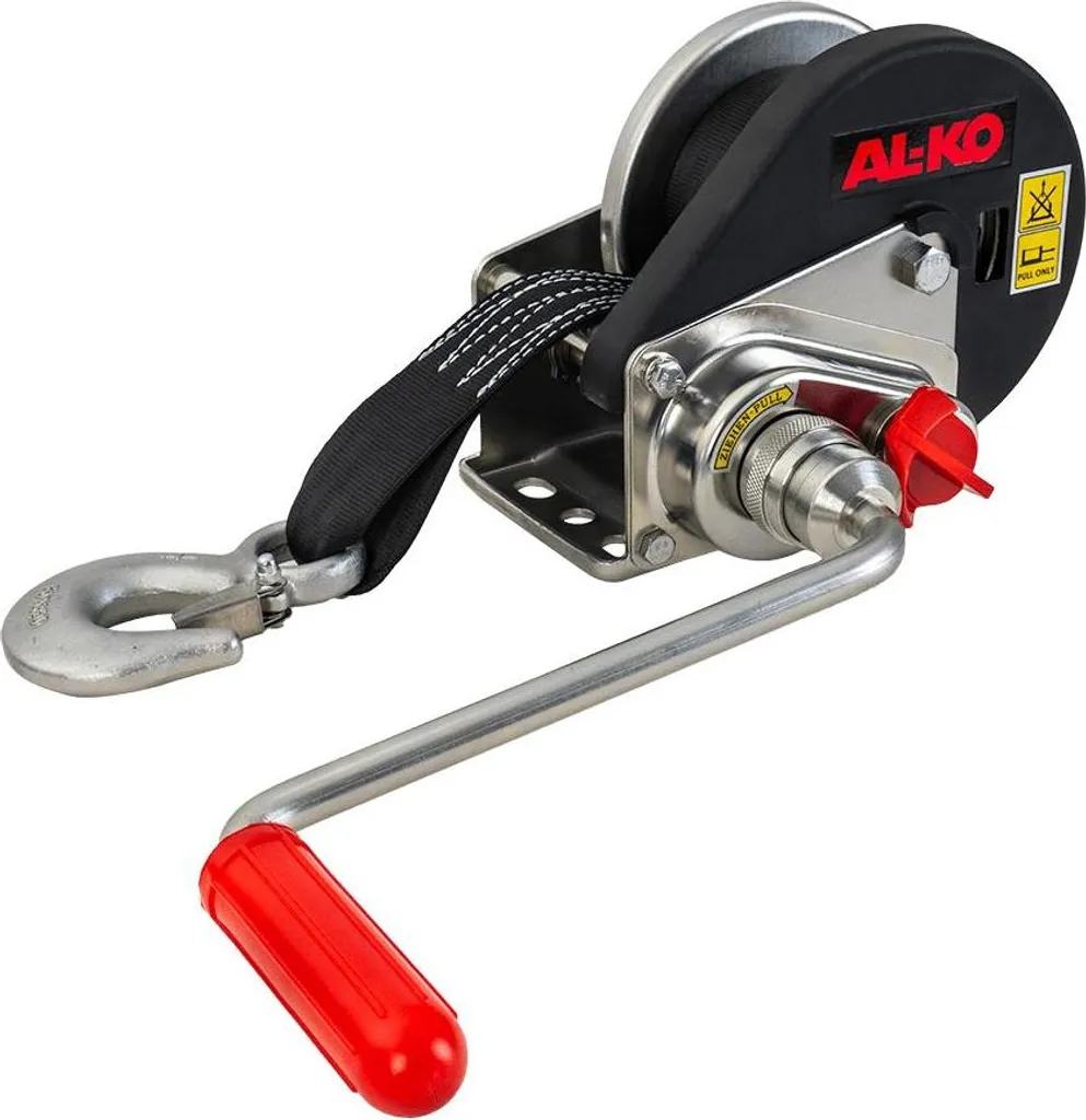 Treuil pour sangle de volet 450A avec guide dérouleur pour rénovation