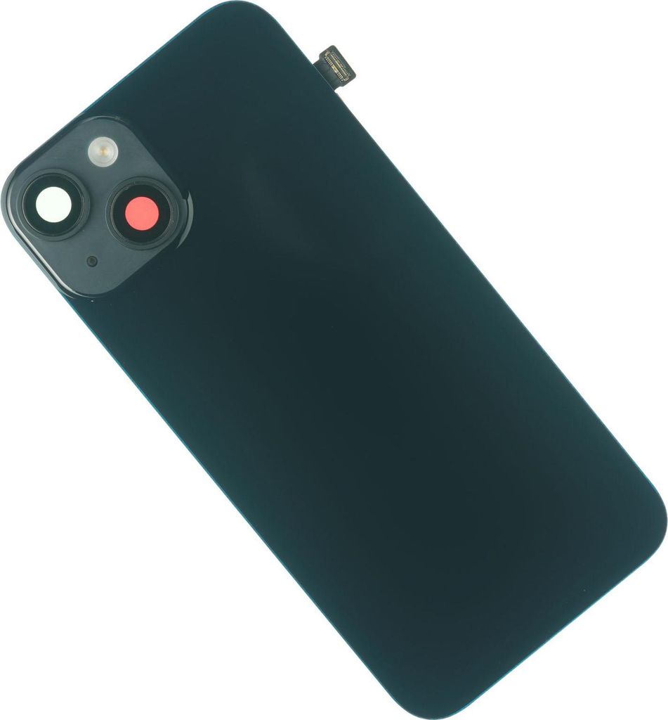 iPhone 14 Backcover + Kleber + Teile, Schwarz Produktbild 