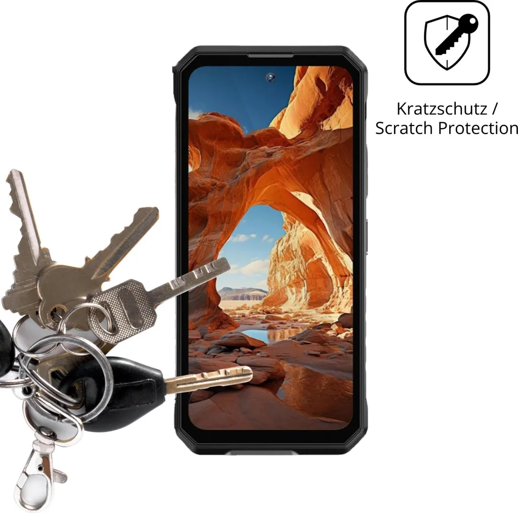 Protezione Display Oukitel WP58 Pro - Kit 4 Pellicole dipos Antigraffio - 4
