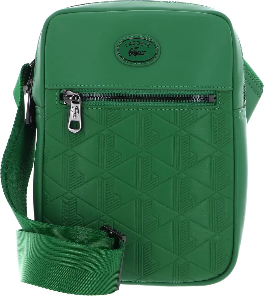 Borsa Lacoste Nomogramme Calathea Verde: Eleganza Verticale Uomo