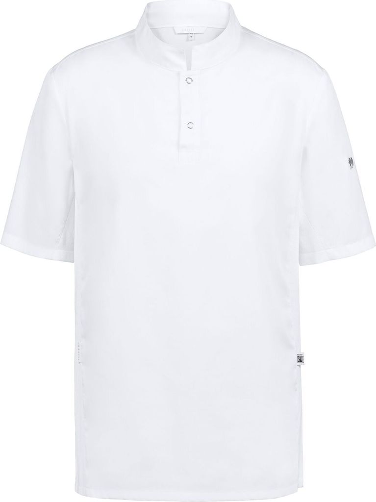 Greiff GASTRO-MODA Cuisine Herren Kochshirt 1/2-Arm Regular Weiß L