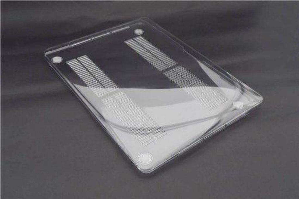 Hardcase laptop voor Macbook New 13.3" Pro touch bar - Transparant