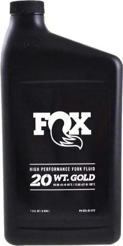 Huile de suspension Fox 20wt Gold 946ml - Fluide lubrifiant fourche VTT