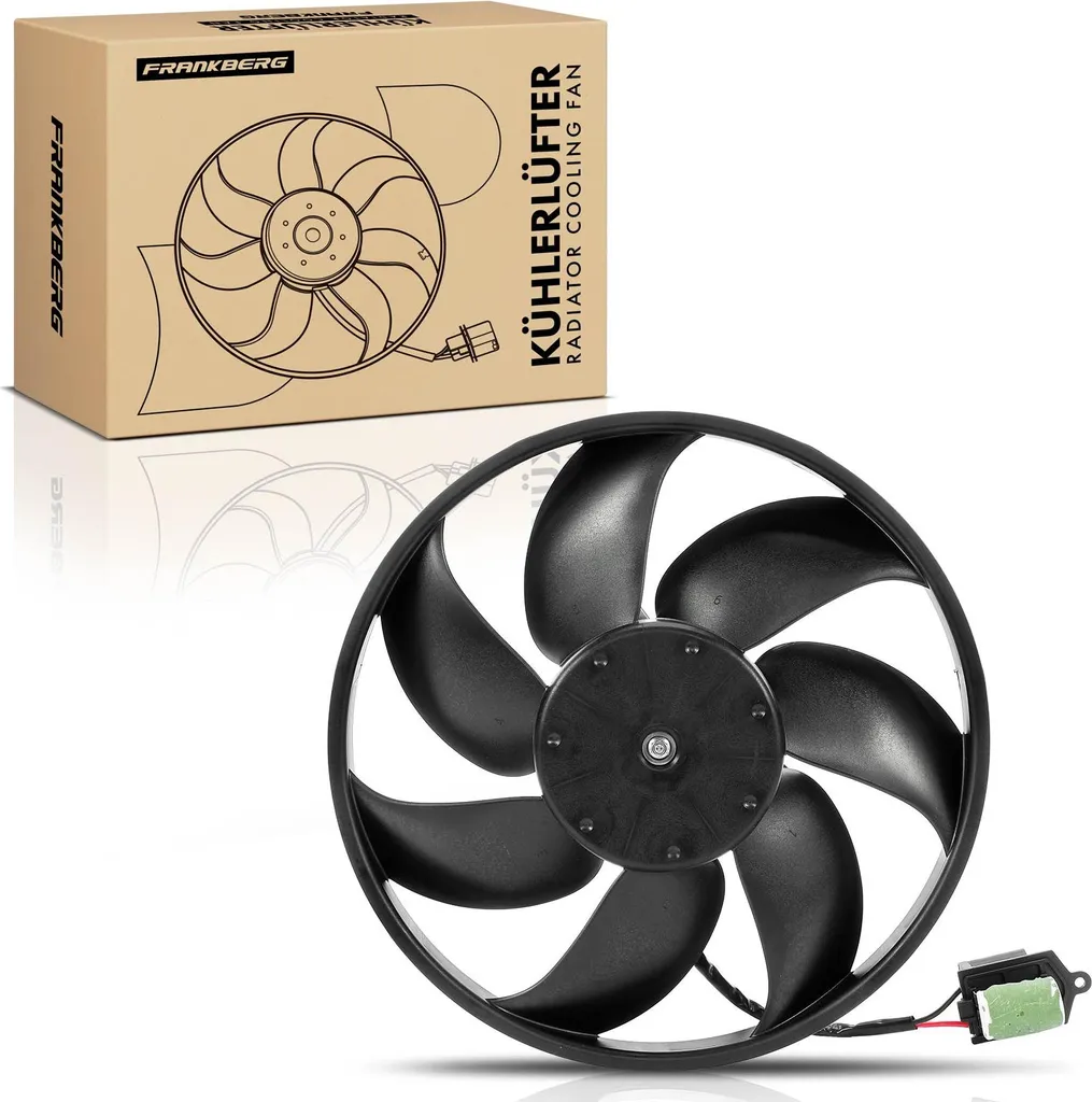 Frankberg Ventilateur de Radiateur Simple pour VW UP et Skoda Citigo