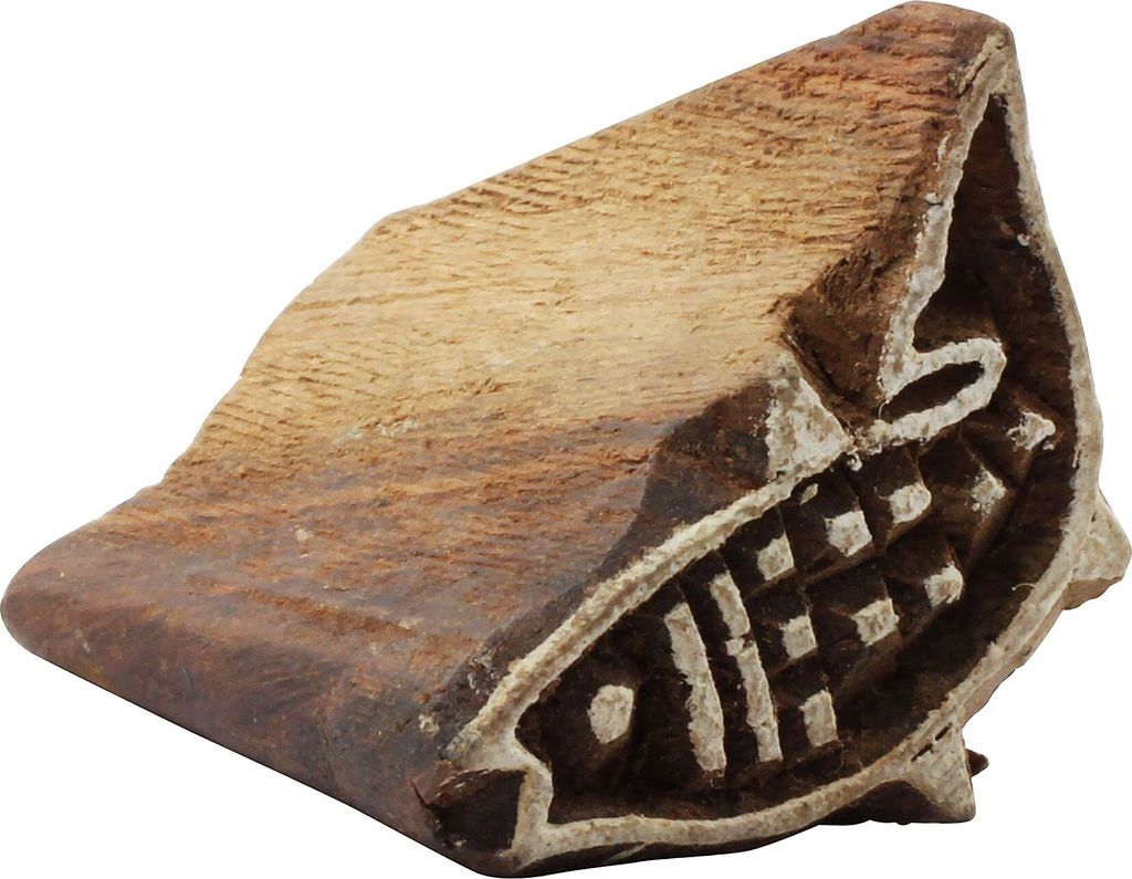 Stempel aus Holz - Fisch 01 - 3 cm - Holzstempel