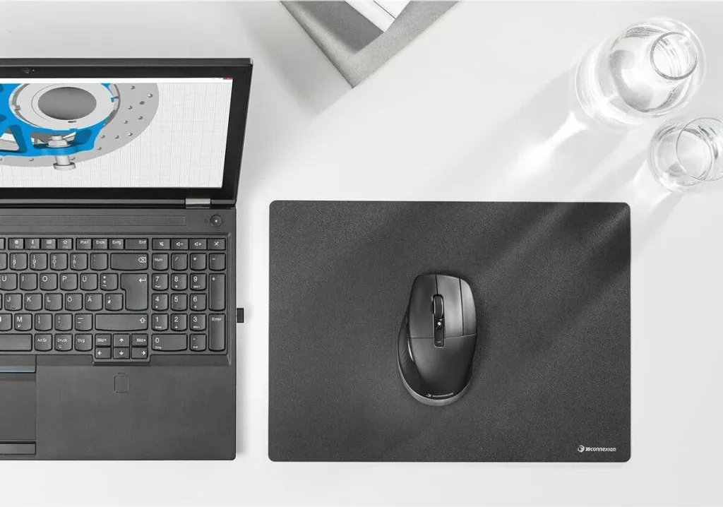 Souris ergonomique CadMouse Pro Wireless USB-C triple connexion - 10