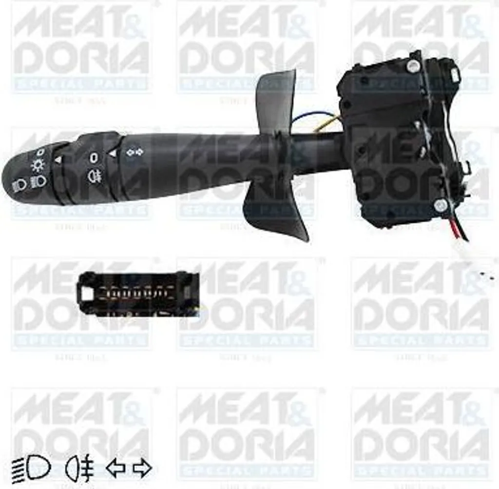 Plus de panne de clignotant sur Logan : Commutateur OE 6001551366