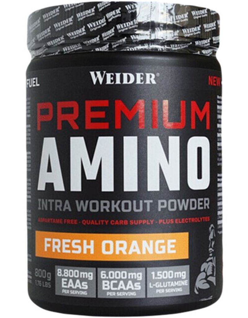 Weider amino premium, čerstvý pomeranč, prášek, 800 g 10004 Obrázek produktu 