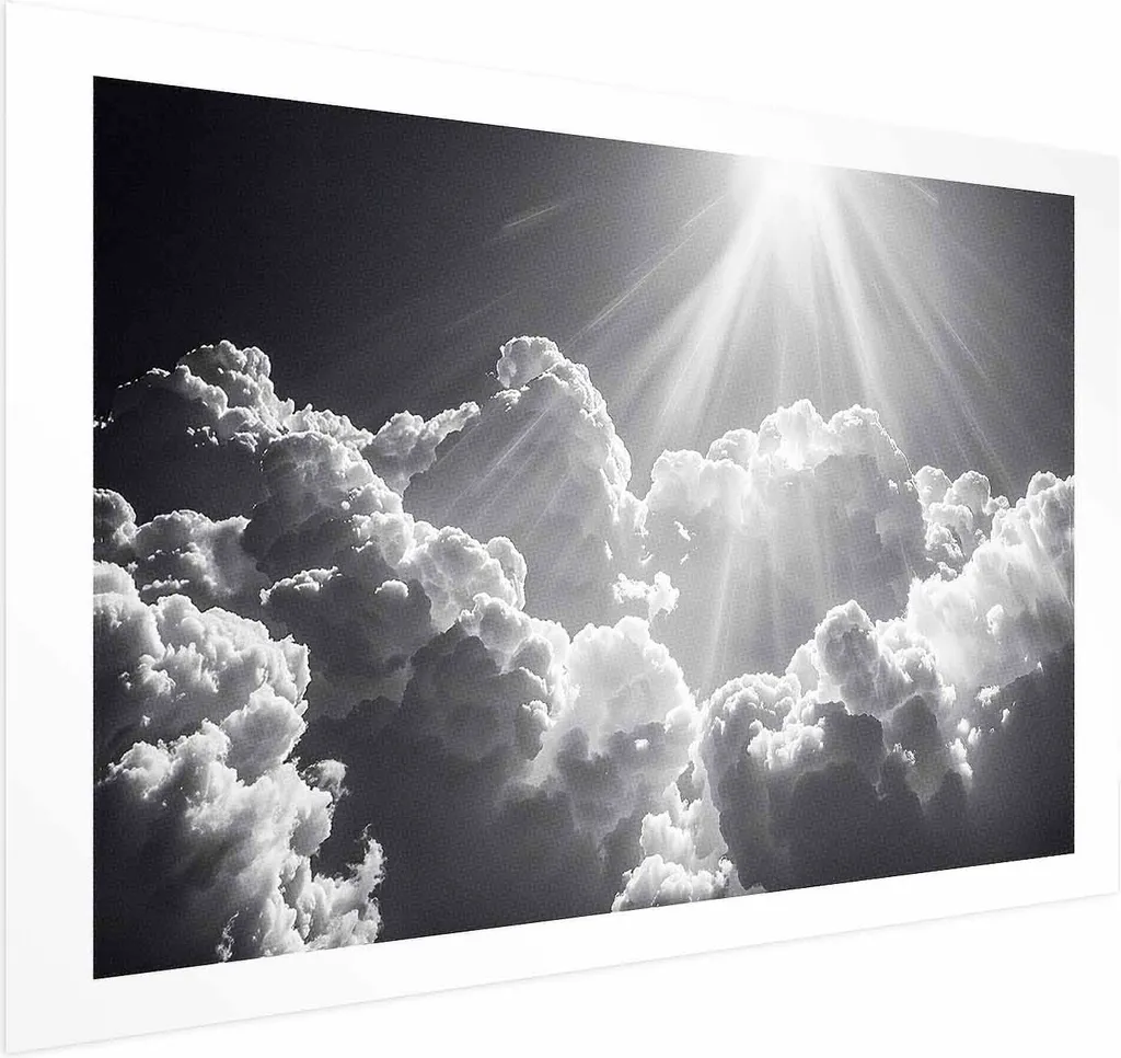 Poster 90x60 Hope in the Clouds - Wall Art Moderna per Casa Tua