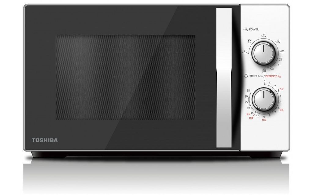 Toshiba MW-MG20P(WH) Mikrowelle mit Grill 20L 800W Weiß