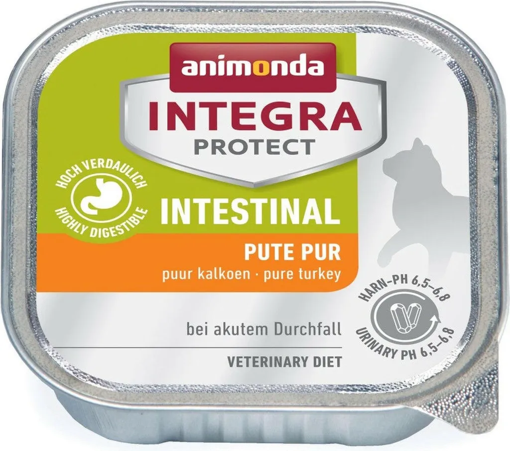Animonda Integra Protect Adulte Intestinal Pur de Dinde 16x100g Chien - 2