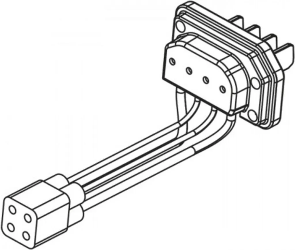 Câble Polini L.650 E-P3 OEM pour deuxième batterie vélo électrique E-Bike