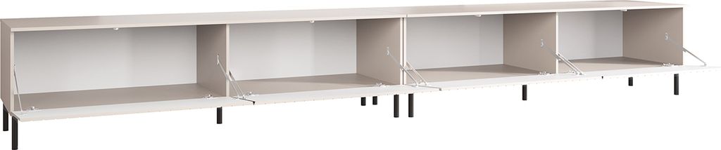 TV Lowboard TV-Schrank XEYLO 300 kaschmir Produktbild 6