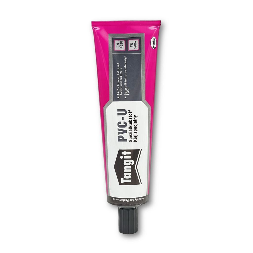 Tangit PVC-U Spezial Klebstoff für Rohrverbindung bei Druck- und Abwasserleitungen 125g - 1st