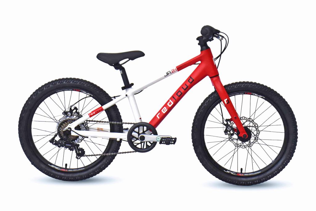 REDLOUD Kinderrad MTB 20 Zoll JA.2.1 weiß-rot Rahmenhöhe 26 cm