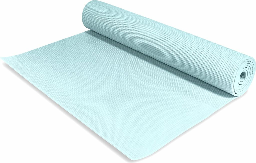 Gorilla Sports Podložka na jogu z PVC, ľadovo modrá Obrázok produktu 