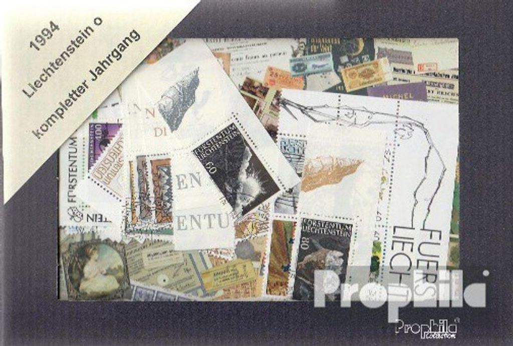 Briefmarken Liechtenstein 1994 1994 gestempelt Produktbild 