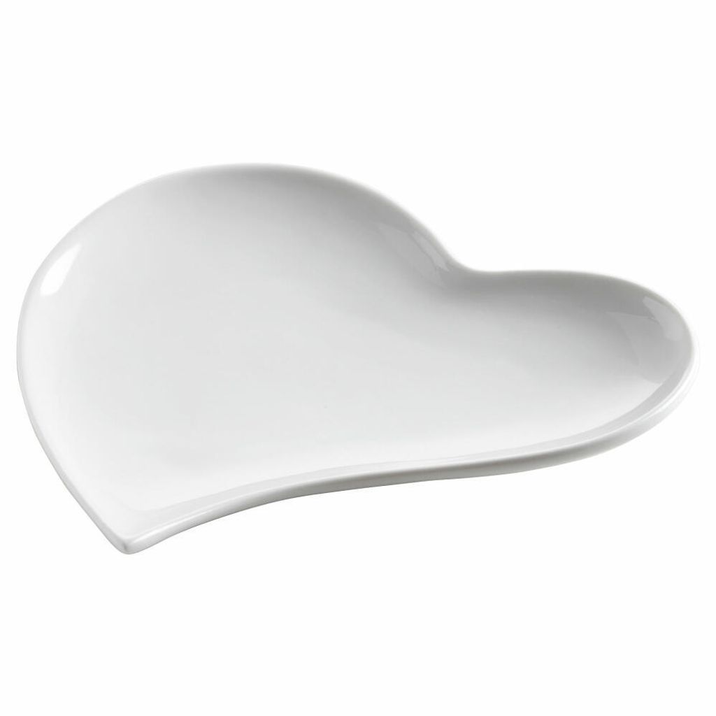 Maxwell&Williams White Basics Heart Servierplatte Herz 17 Produktbild 
