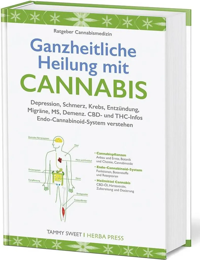 Livre Ganzheitliche Heilung mit Cannabis : Manuel de Phytothérapie