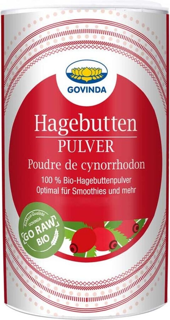 Govinda Hagebutten Pulver 220g Produktbild 
