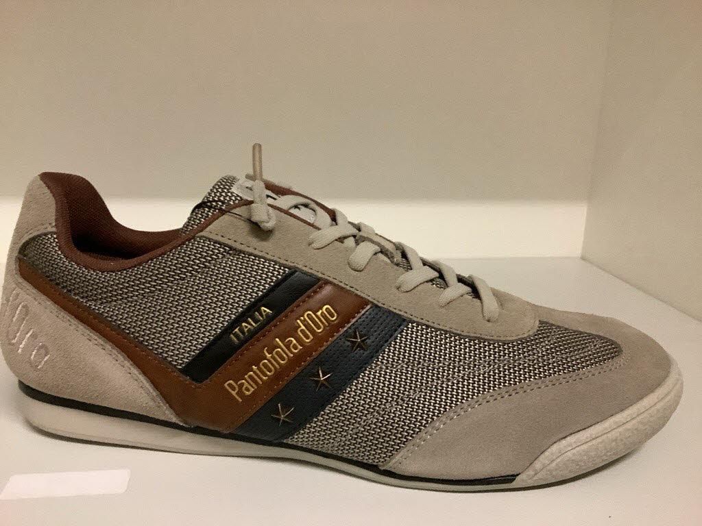 Pantofola d`oro Vasto sportlicher Schnürer Beige in Gr. 42 Produktbild 