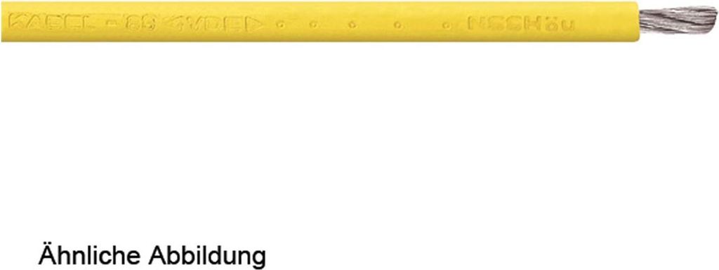 HELU KABEL NSSHÖU-O 1X95mm² schwere Gummischlauchleitung AD 25,0mm Nennspannung Uo/U 600V/1000V - 500 Meter
