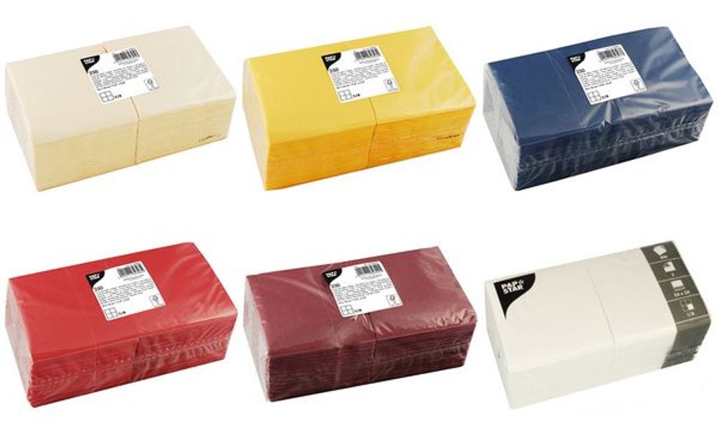 Papstar 82895, Cremefarben, Seidenpapier, Einfarbig, 46 Produktbild 
