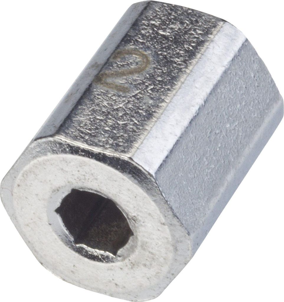 Hazet Überwurfmutter 841-02 841-02 (Rillenmutter) Gesamtlänge: 0 mm