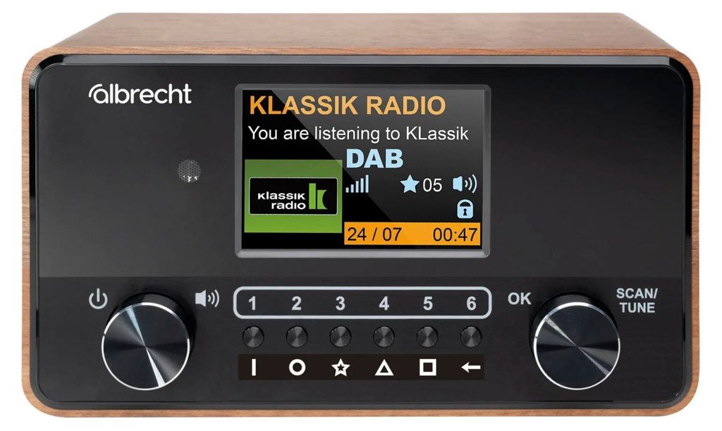 Albrecht DR 866 Senioren- und Blindenradio Produktbild 