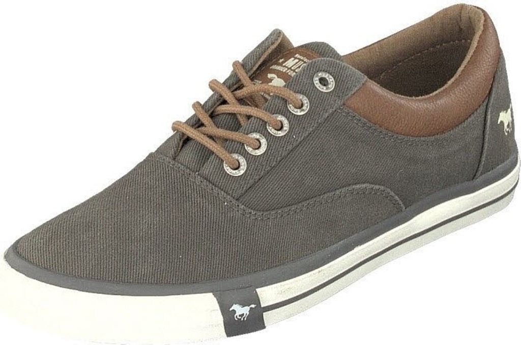 MUSTANG Schnuerhalbschuh Schuhe Herren grau 43