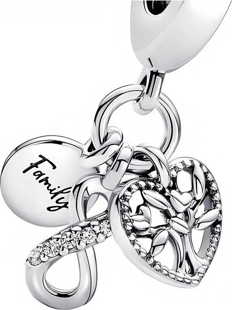Collezione Infinity Trusky e Pandora: Charm di Lusso in Argento 925