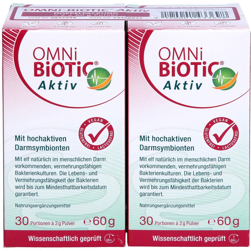 OMNi-BiOTiC aktiv, 120 g Pulver Produktbild 